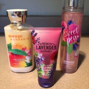 Bath and Body Works || 3 piece bundle